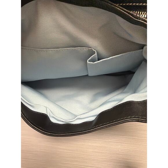 Coach Y2K Soho Leather Lynn Pleated Hobo Buckle Black Shoulder Bag Purse F15527 - Picture 12 of 16